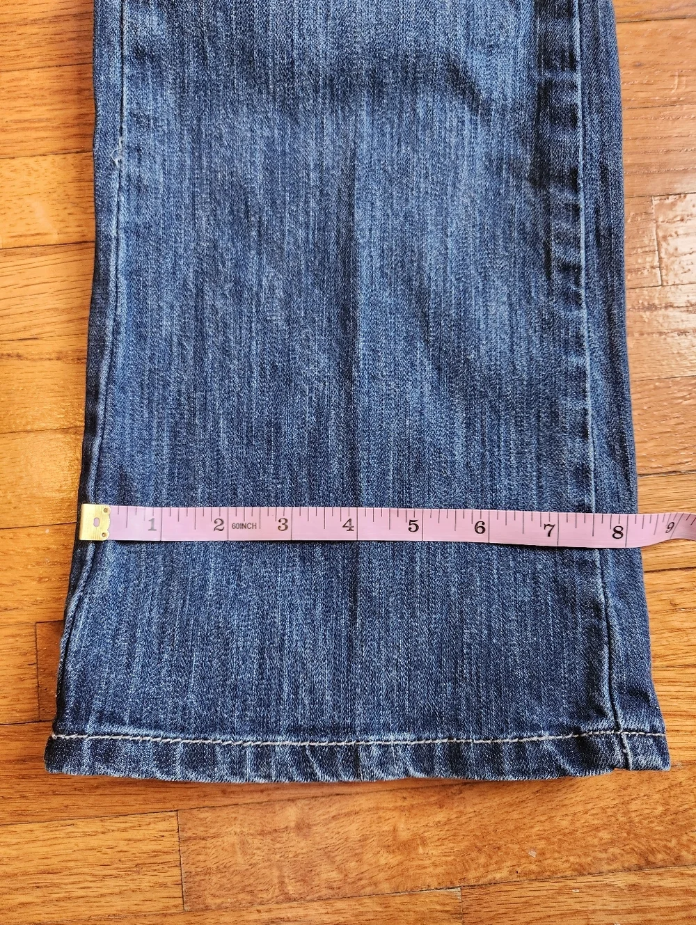 Lot of 2 St. John’s Bay Bootcut Jeans Size 6 Short Blue Denim Medium Wash